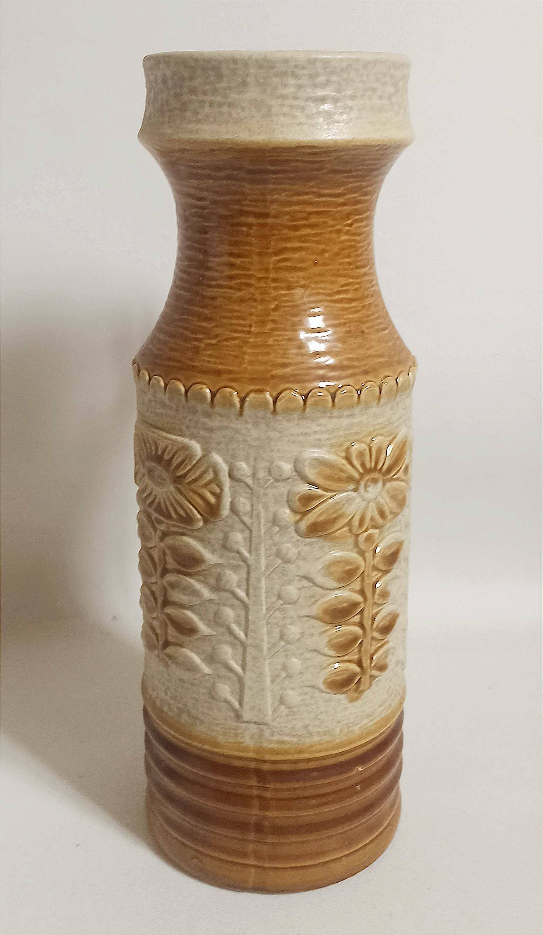 Ceramic vase West Germany 70s Height 40 cm