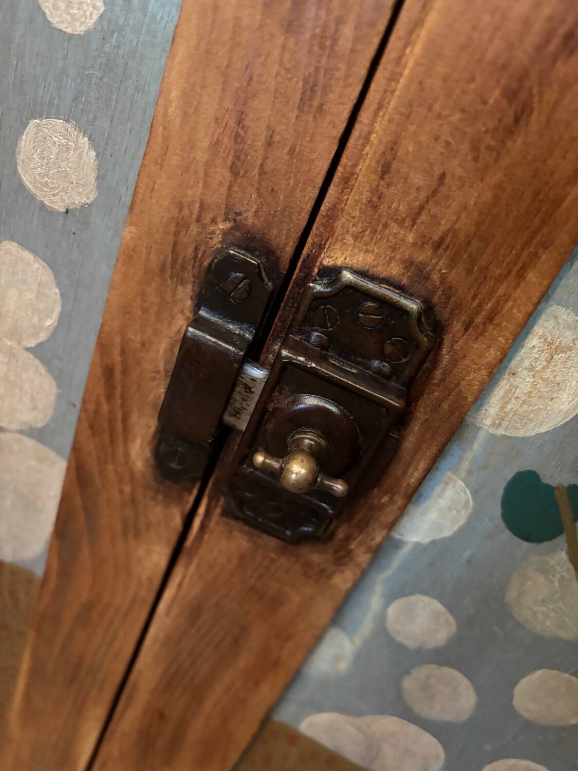 Parisian buffet naive painting