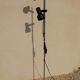 Floor lamp in metal chrome with spots, early 1970s