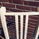 Chaises vintage et design en marbre blanc
