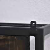Wall Coat Rack with Hat Shelf, 1970s.