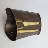 Modernist copper cachepot, 1950s.