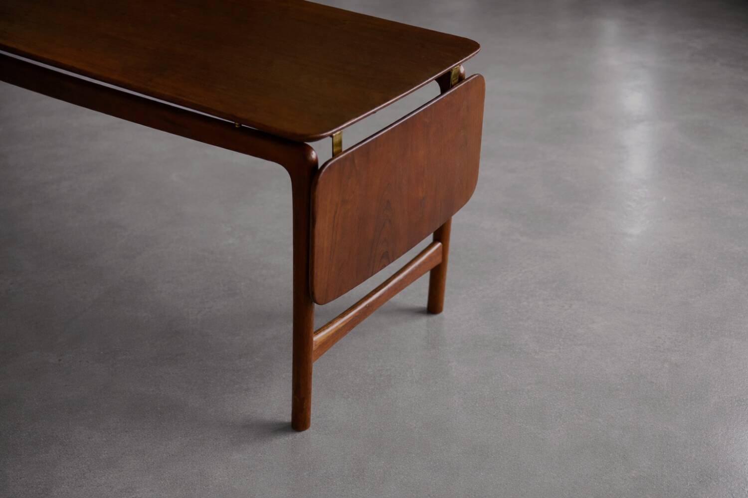 Vintage Mid-Century Danish Modern Teak Coffee Table Model FD 15/54, 1950s