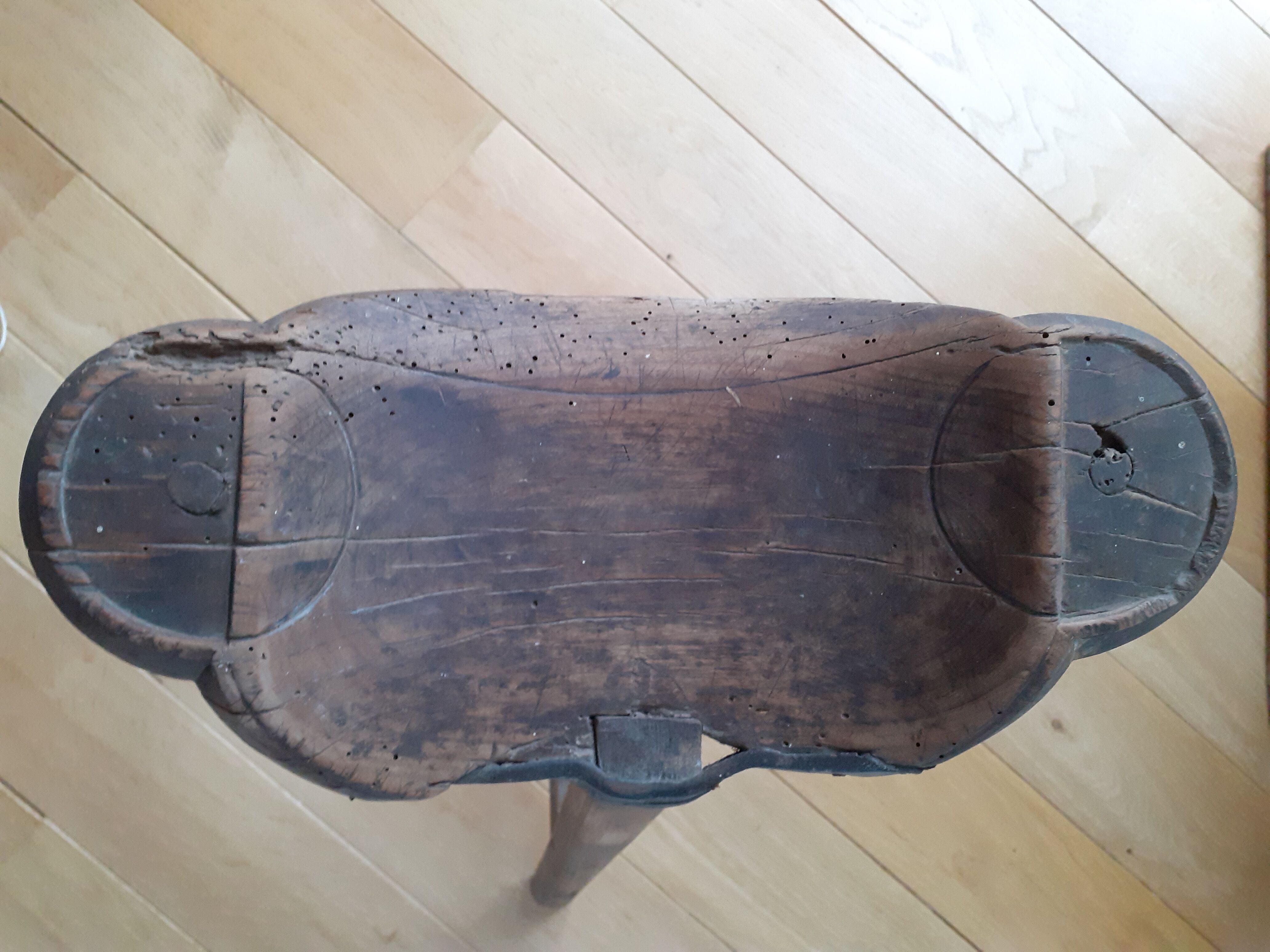 Ancient milking stool