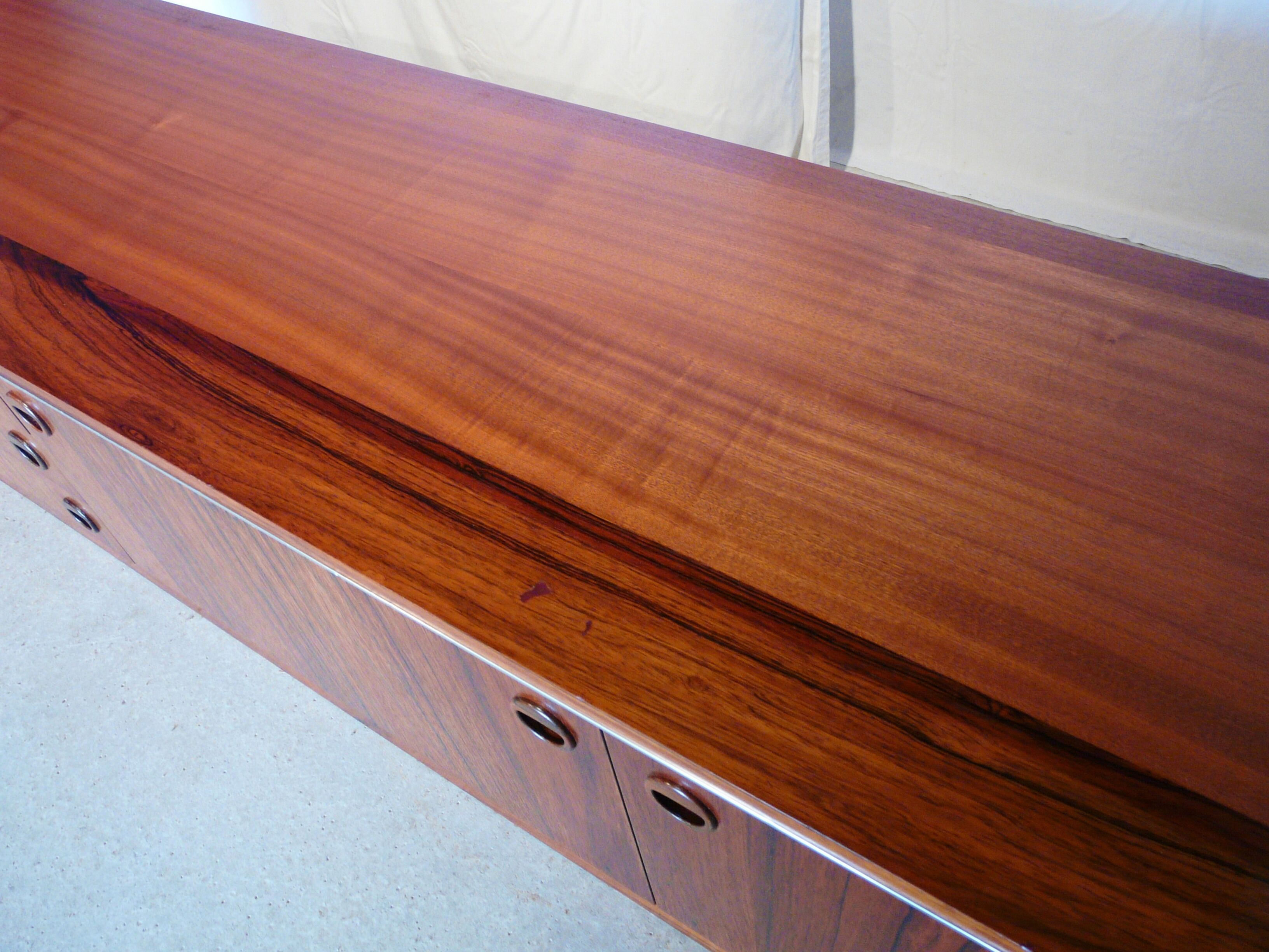 Scandinavian rosewood enfilade