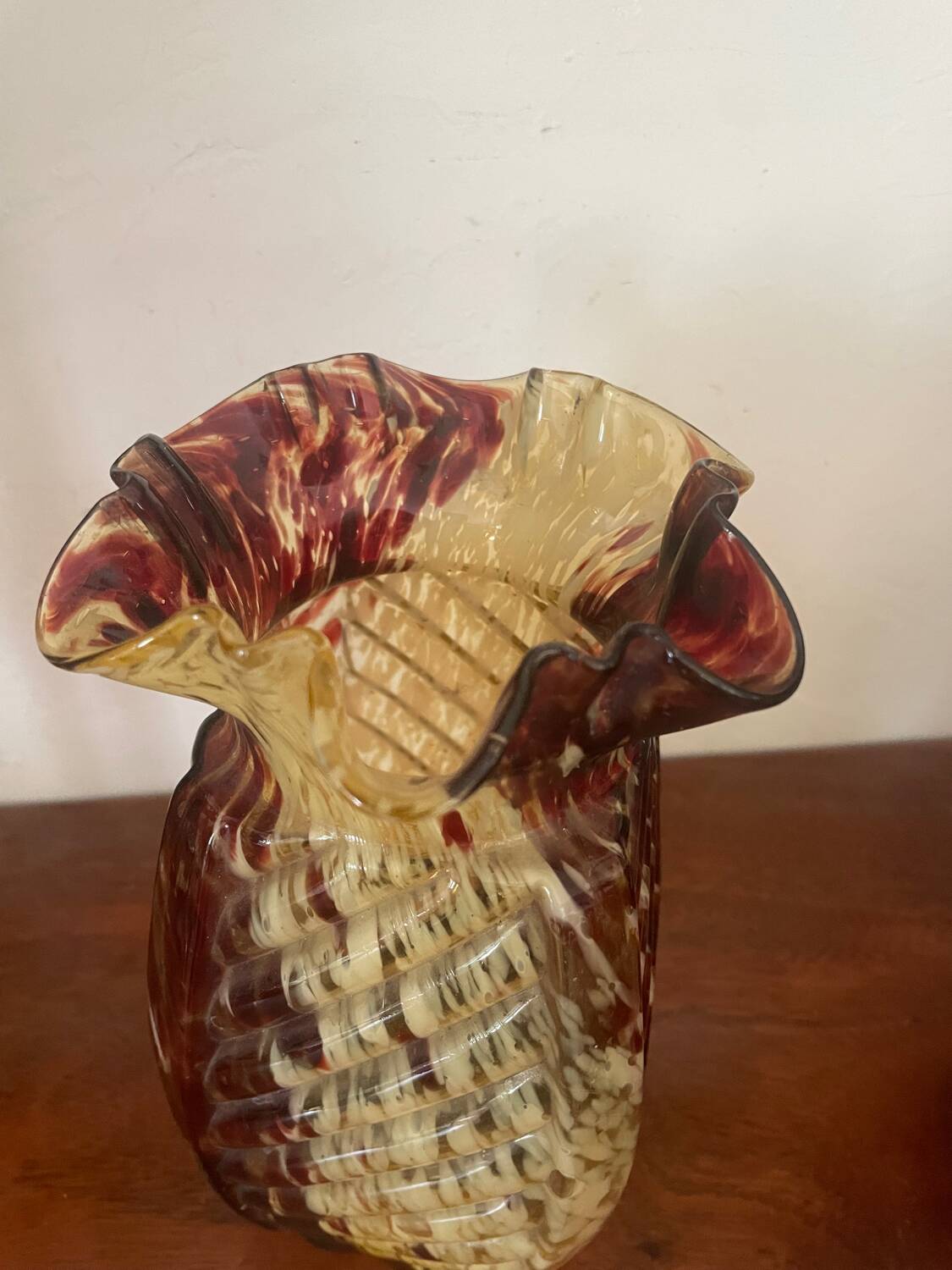 Pair of Clichy vases