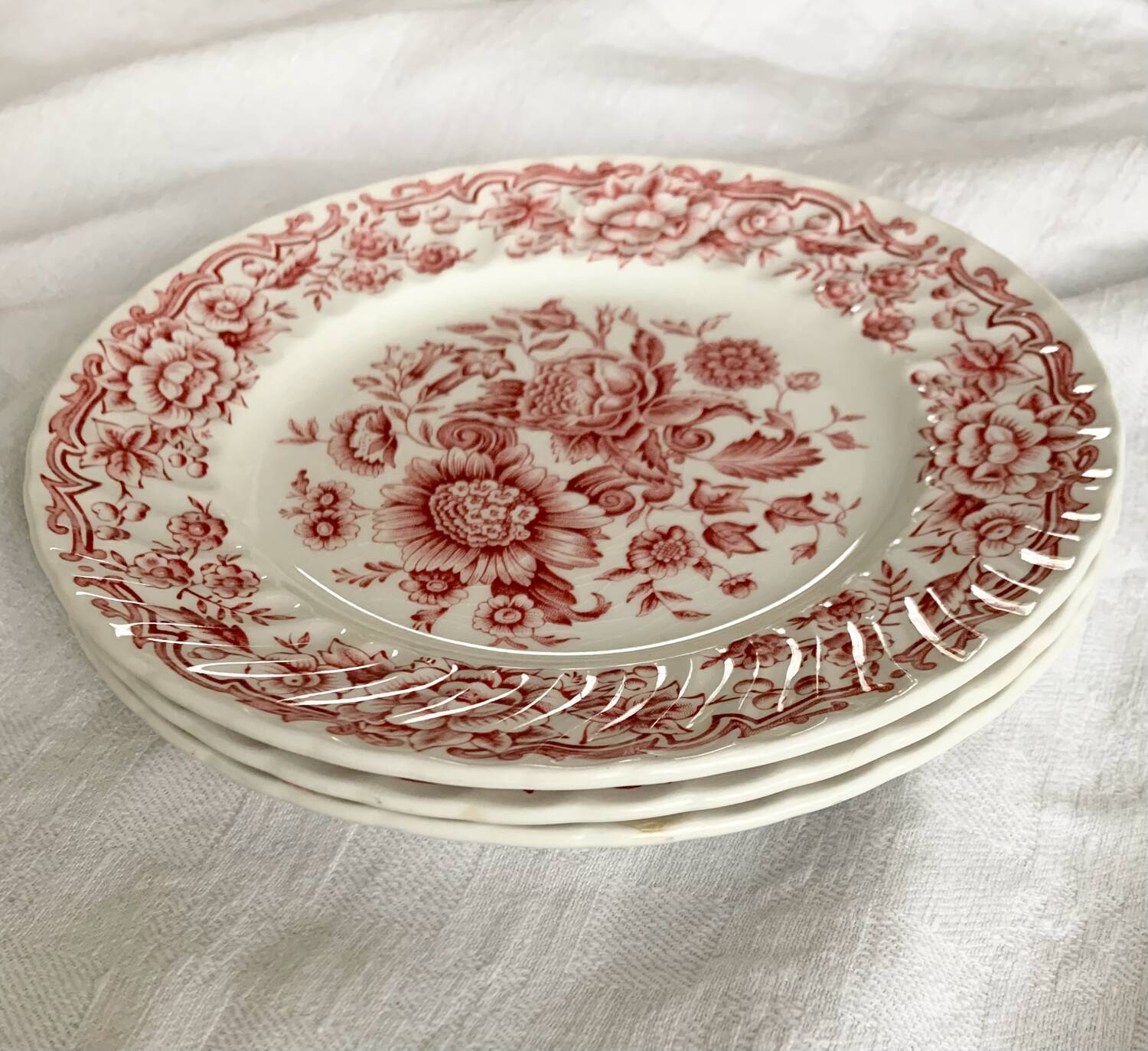 Ridgway Ironstone Dessert Plates