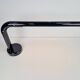 Vintage Black Tube Desk Lamp by Anders Pehrson for Atelje Lyktan, 1970s