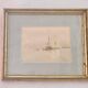 Edoardo De Martino (Italy 1838-1912), Off the Isle of Wight, watercolour, 1863