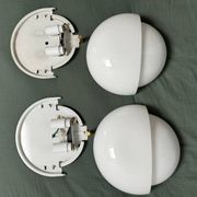 Vintage Murano glass wall lamp by Vico Magistretti for Artemide / Mania / Space Age