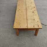 Antique coffee table in fir