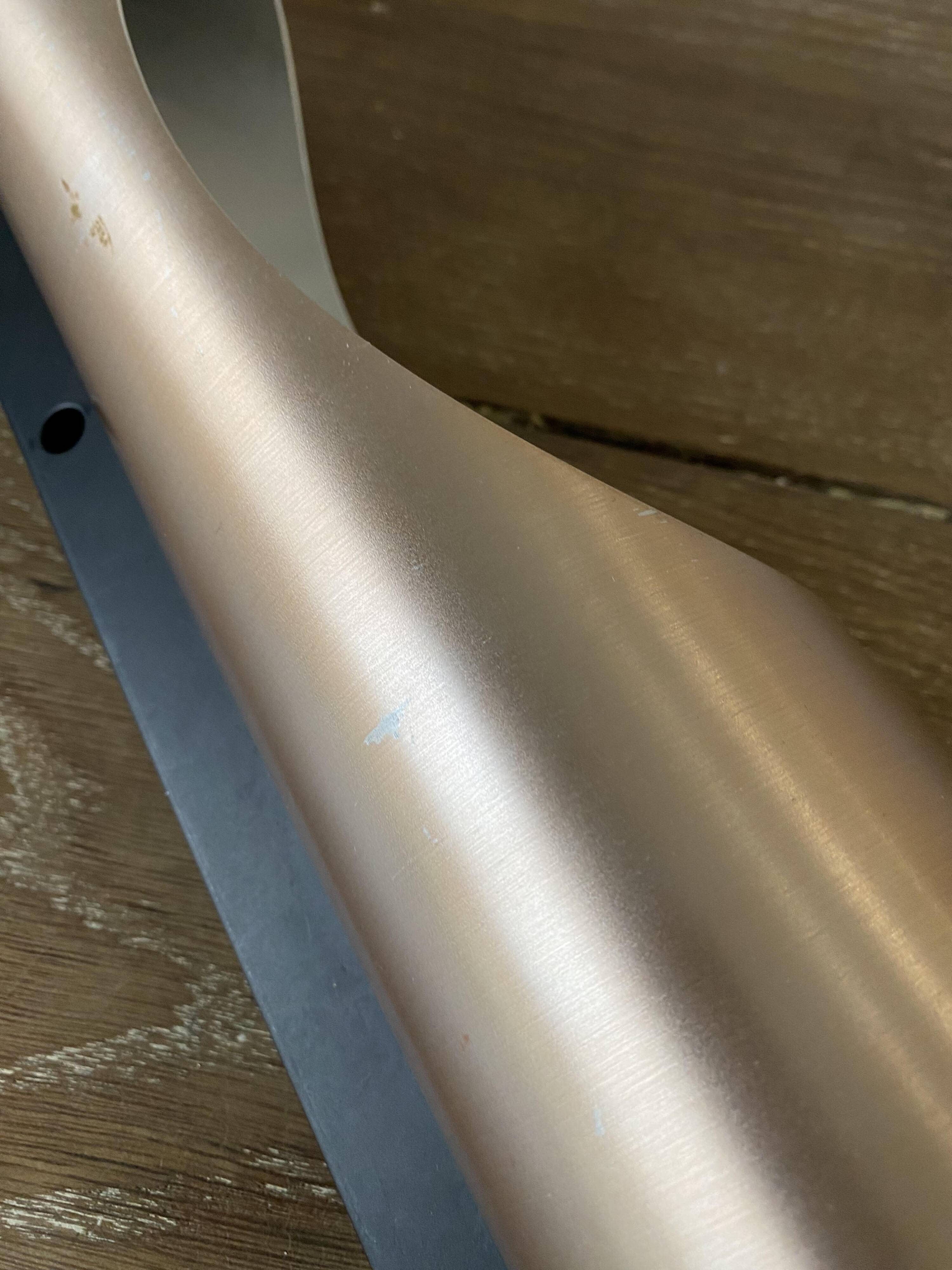 N1 Sconce Fuga XL copper / rosé wall lamp Raak Komulainen 1970 vintage