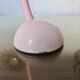 Pink ceramic “airplane” lamp from the 80s