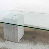 Sergio & Giorgio Saporiti dining table