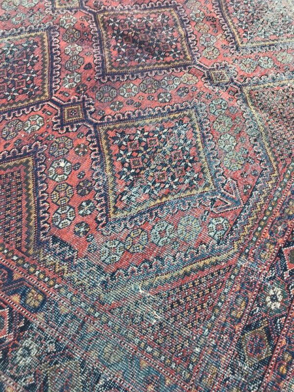 Vintage iran afshar 187 x 242 cm carpet