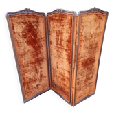 Paravent fin XIX à 3 feuilles
