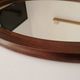 Miroir ovale vintage de style scandinave années 80/90