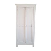 Armoire parisienne des années 50 gris perle