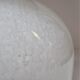 Shiny shiny vintage white Murano glass lamp