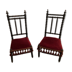 Paire de chaises Napoléon - iii