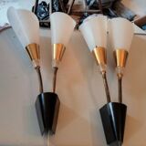 2 vintage arum wall lights from the 50s