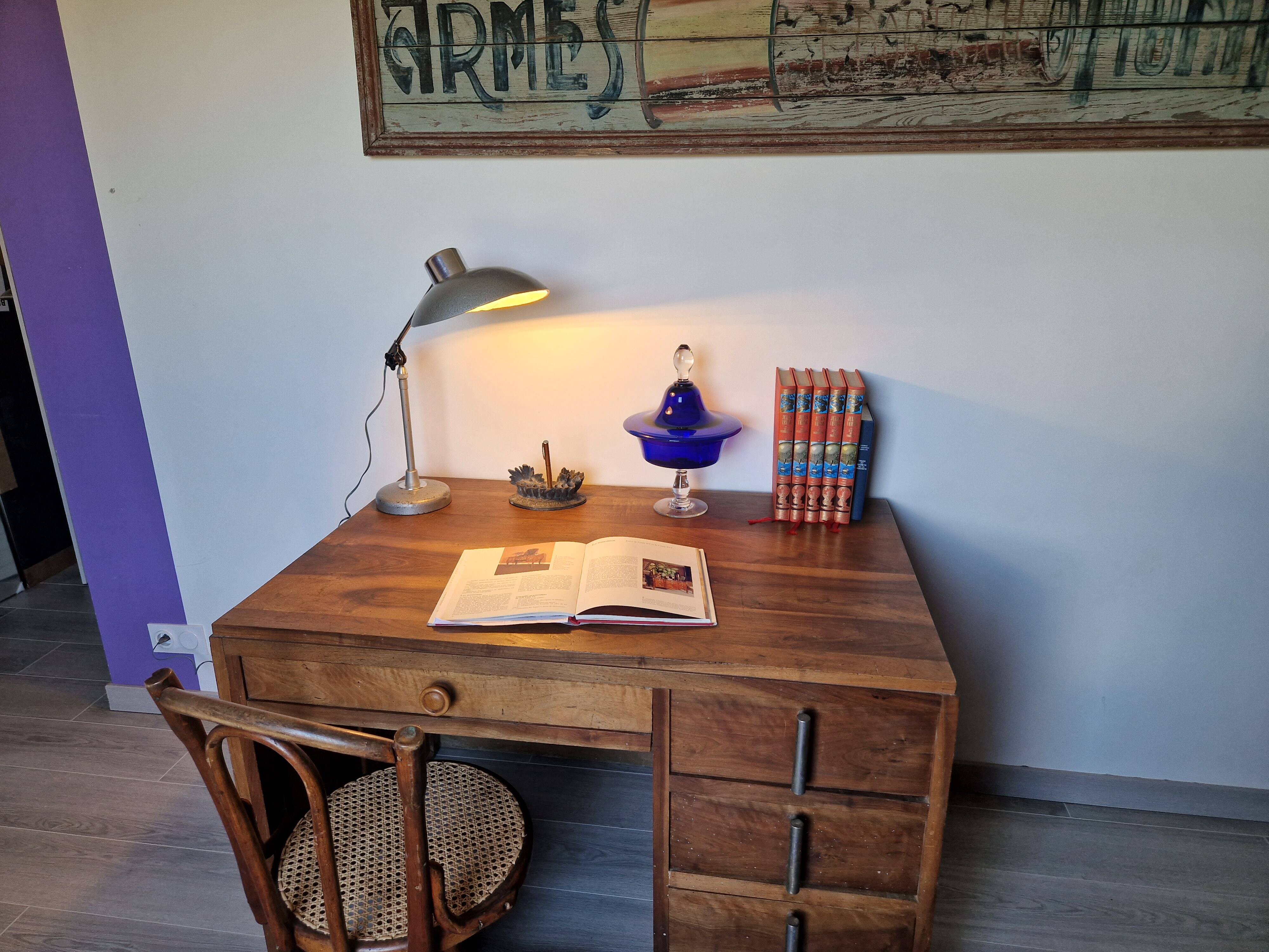 Vintage solr lamp – french industrial design from the 50s