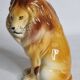 Lion en céramique émaillée, années 70