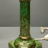 Pair of table lamps in the taste of antique marble columns, 1980s, France