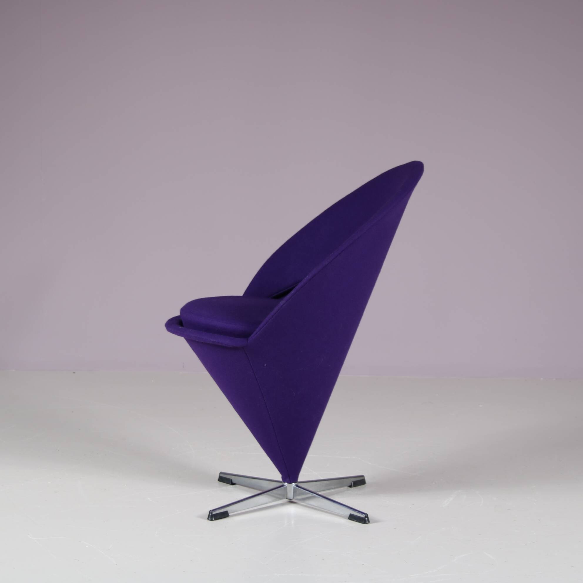 1960s “Cone” Chair by Verner Panton for Plus Linje, Denmark