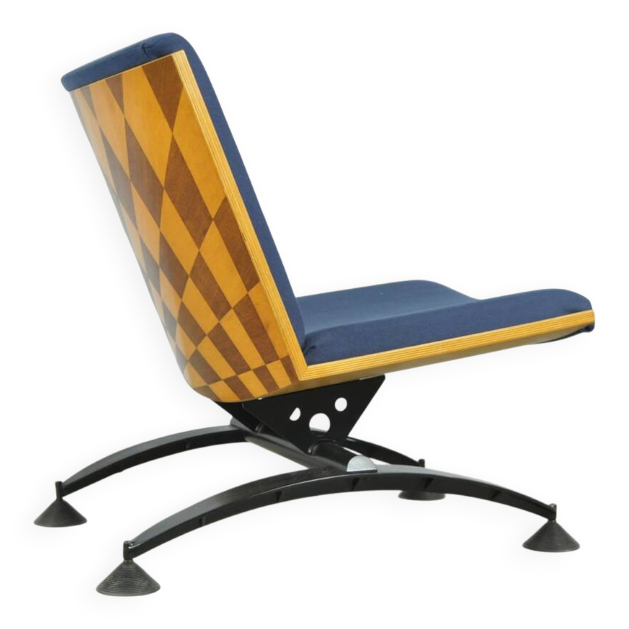 Post modern dutch vintage armchair by mazairac & boonzaaijer, 1980s