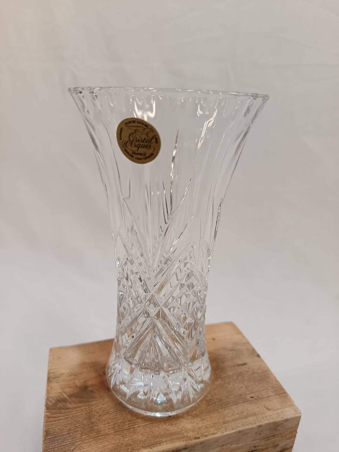 Vase en cristal d'Arques France