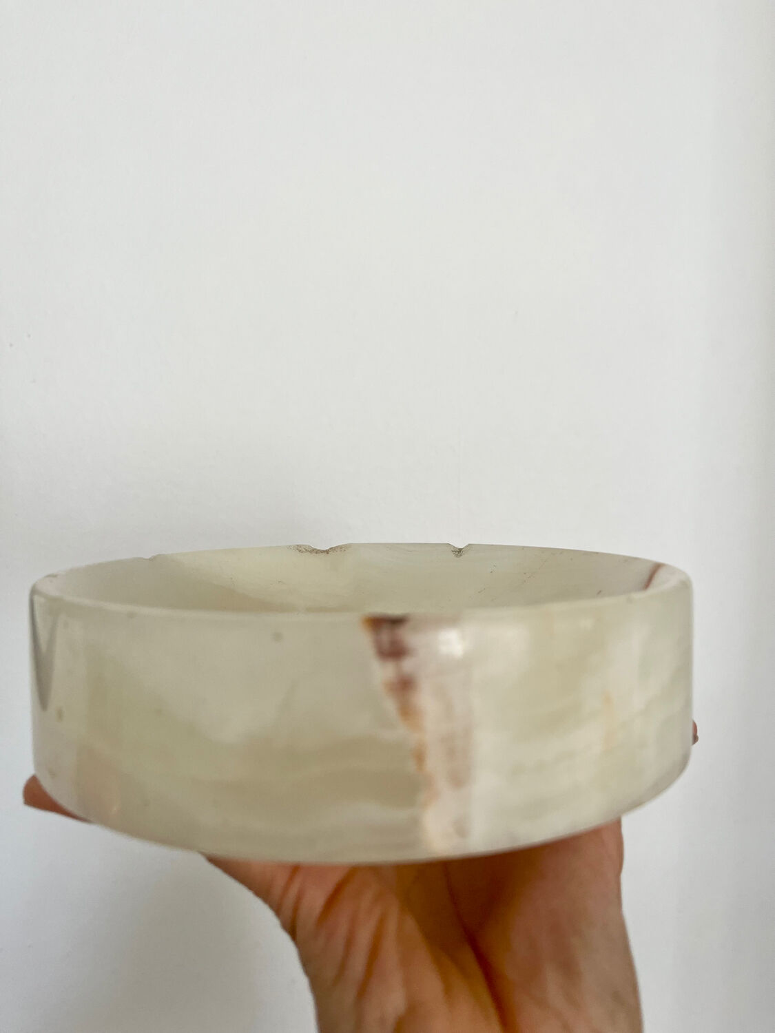 White onyx pocket tray