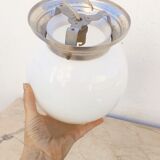 Art deco ceiling lamp with sphere