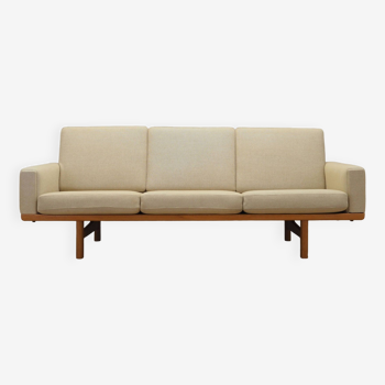 Canapé en chêne, design danois, années 1960, designer : Hans J. Wegner