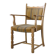 Vintage Danish Solid Oak Brutalist Armchair, Henning Kjærnulf style, 1960s