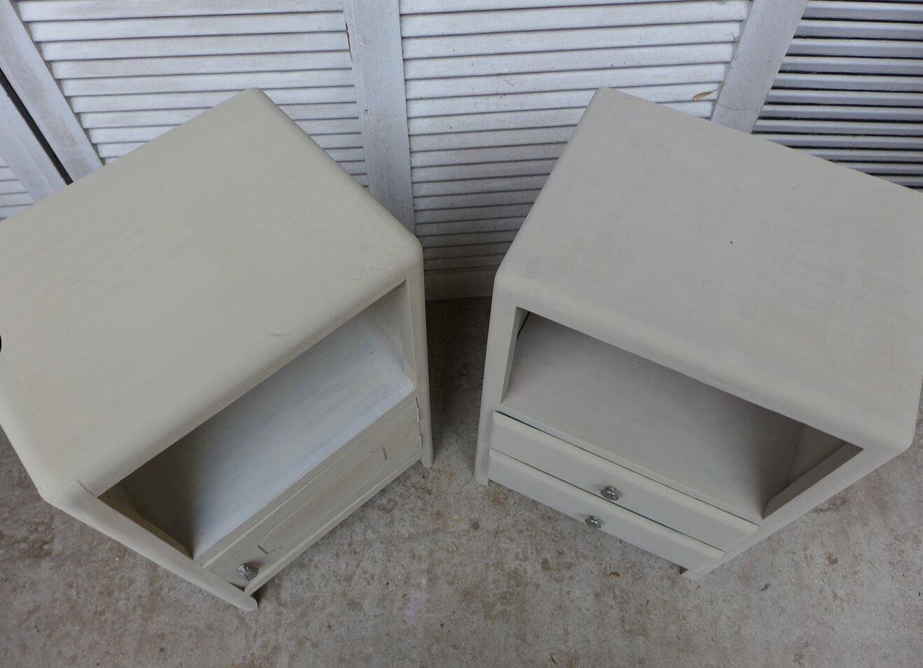 Vintage bedside pair