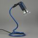 1990s Postmodern ESTO Spiral Adjustable Desk Light.
