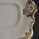 English porcelain dish Copeland white and gold décor