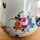 Antique vase in Italian ceramic with polychrome decoration.