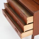 Mid-century teak bureau / secretary desk / Danish modern design / 1960s