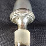 Carafon métal argenté