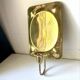 Vintage Scandinavian Brass Wall Candle holder Sconce height 28 cm