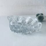 Glass holy water stoup