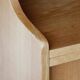 Renovated vintage Scandinavian oak library