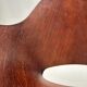 Large Largo Chair in Curved Walnut from Emmemobili, Italy, 1970s