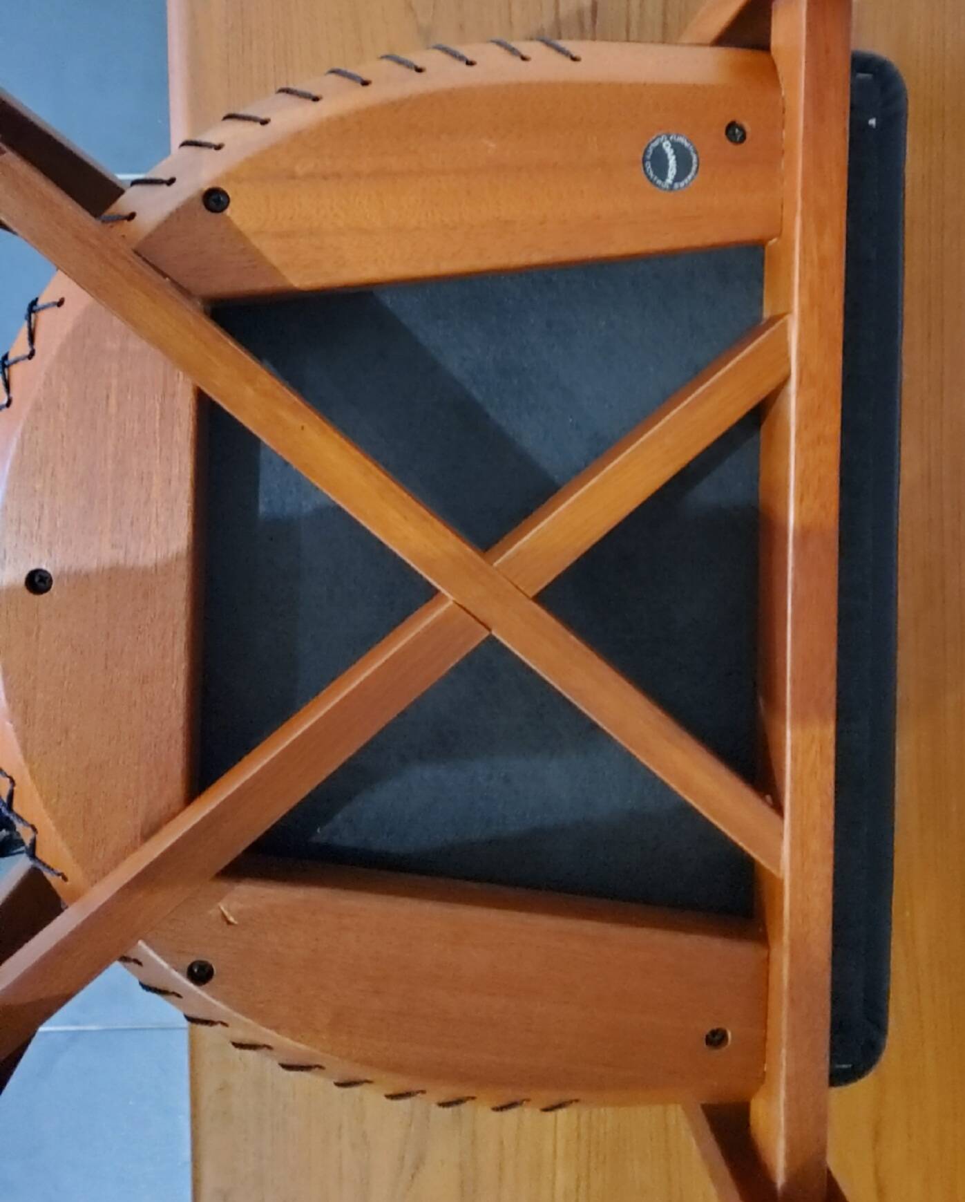 Scandinavian rope chairs by Niels Jørgen Haugesen for Tranekaer Denmark