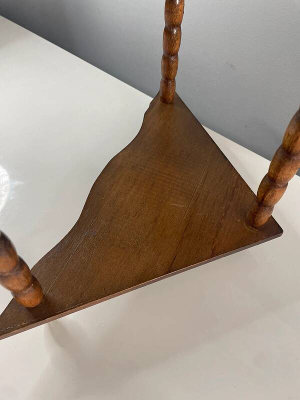 Vintage corner shelf