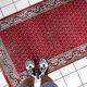 Tapis Seraband Vintage Fait Main en Laine – 93 x 158 cm - 1C940