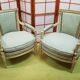 Paire de fauteuils Louis xvI enfant