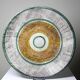 Large ceramic art bowl from the 50s-60s, vintage wall decoration or fruit bowl.